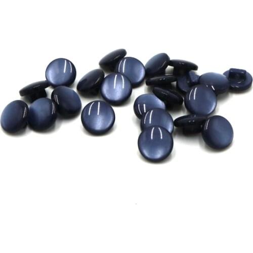 2017 New Top Fashion Resin Buttons Scrapbooking blue shank Resin Button Ployster Whosale 100pcs