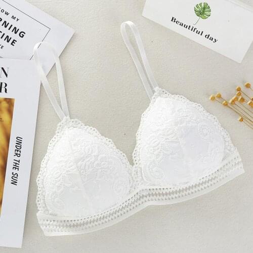 Sexy Bra Women Triangle Underwear Sexy Floral Lace Bralette Women Lingerie Seamless Bra Soutien Gorge Sans Armature