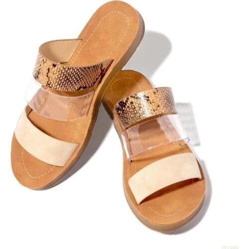 2020 Summer Women Slippers Flat Candy Color Female Cool Flip Flops Comfort Outside Beach Ladies Soft Slides Casual Shoes