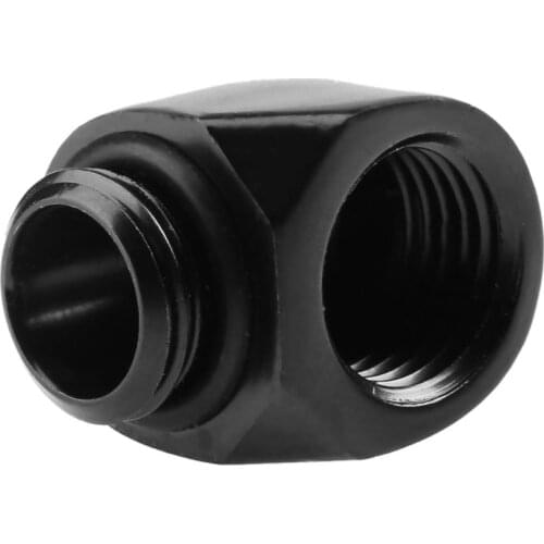 Universal 90 Degree Elbow G1/4 Thread Adapter for PC Water Cooling System Hose Water Tube Computer Assembly Accessories