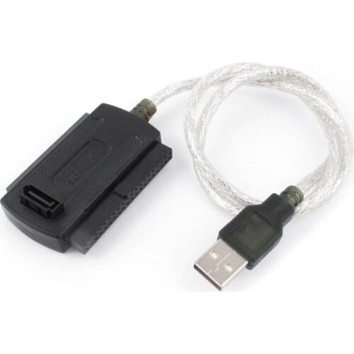 USB 2.03.52.5 IDE SATA Hard Disk Drive HDD Converter Cable Adapter Black