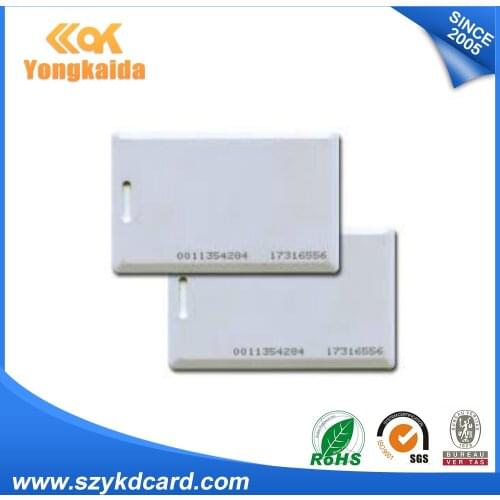 Yongkaida 400pcs/lot 125Khz tk4100 RFID ID Proximity Cards 1.8mm Thickness