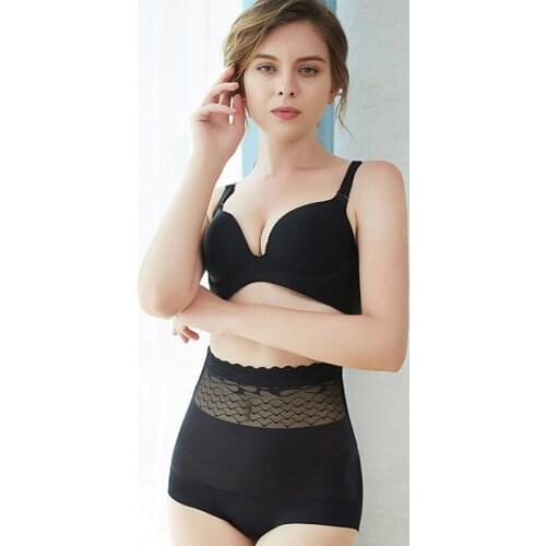 Womens Shapewear Tummy Control High-Waist Lady Shaper Sexy Panties Shape Bodysuit