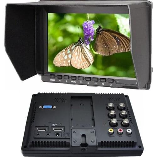 2017 D-sub Real Hmi Vga Sdi Input Probroadcast 1280*800 Ips Field For Peaking Filter 5d Ii Mode Dslr Camera Monitorh Hd Monitor