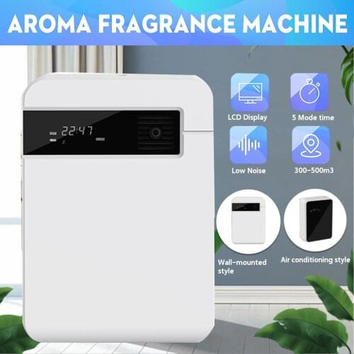 300m³-500m³ Scent Machine Air Purifier Aroma Fragrance Machine 5W 12V 150ml Scent Unit For Hotel Perfume Sprayer Aroma