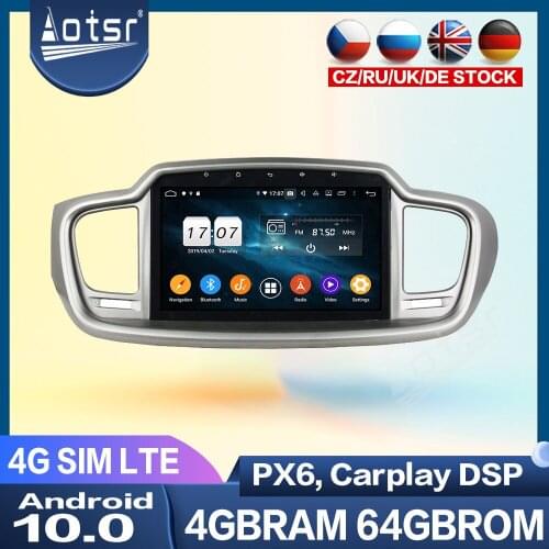 For Kia Sorento 3 2014 - 2017 Car Radio Multimedia Video Player Navigation GPS Android 10 2din DVD Player Screen Stereo Unit 2k
