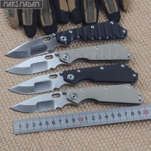 Folding knife Four types of G10 handle camping tactical knife Outdoor survival tools