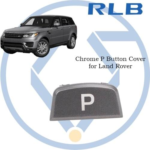 Chrome P Button Cover Change Lid Release Button for Land Rover Range Rover Jaguar F-TYPE