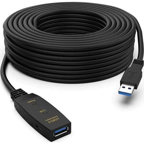 5M USB 3.0 extension cable cord 15ft USB 3.0 Type A male to Female with amplifiers for PC laptop USB