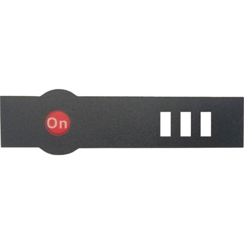 BAT618 Li-ion Battery LED Key Sticker Label Tag For Bosch 14.4V 18V Lithium Battery BAT614 BAT609 BAT610