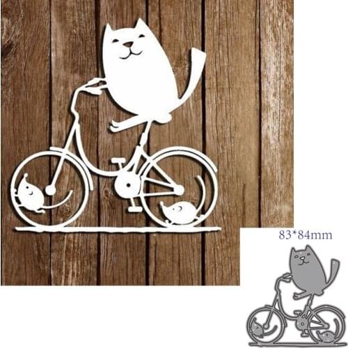 Metal cutting dies cut die mold Animal Cat and mouse decoration Scrapbook paper craft knife mould blade punch stencils dies