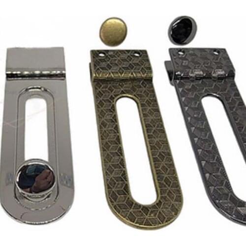 Metal Strap connector hanger wholesale accessories screw bag 2 sides gusset top handle clips hanger