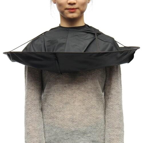 Professional Hair Cutting Cape Hair Catcher Salon And Home Stylists Using