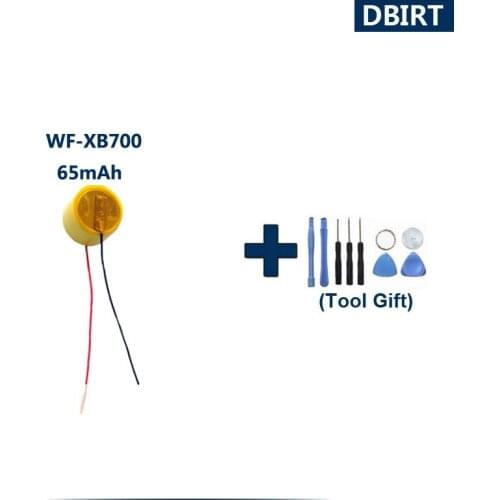 Toolsets Gift + 65mAh CP-TWS1254 CP1254 Battery For Sony TWS WF-XB700 Wireless Bluetooth Earphone Handsfree Accumulator AKKU