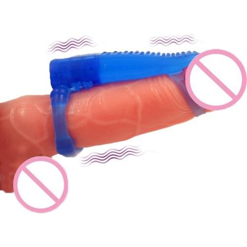 Sex Tongue Vibrator Penis Rings Clitoris Stimulator G Spot Oral Lick Masturbator Sex Toys For Men Vibrating Chastity Cock Rings