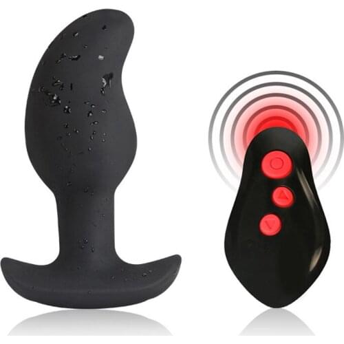 Electric Shock Vibrator anal Dildo butt Plug Wireless Remote Prostate Massager vaginal Masturbating cock Sex Toys For Women man