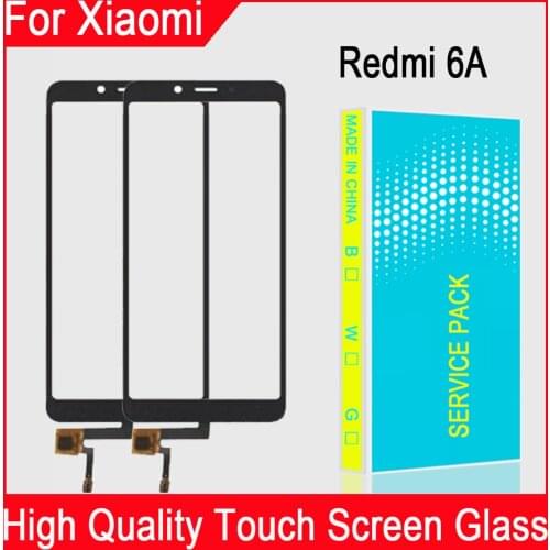 LCD Display Touch Screen 5.45'' inch For Xiaomi Redmi 6A Touchscreen Digitizer Panel Front Glass Touch Sensor Replacement