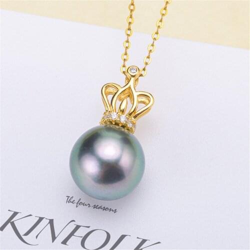 1PCS Pearl Tray End Cap S925 Sterling Silver Bead Caps Clasps Clip Fitting Round Beads Pendants DIY Necklace Findings