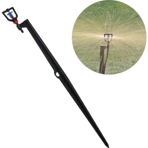 10 sets 360 Degree Upside down rotating nozzle and Long rod micro-nozzle brackets connect the 4/7mm hose hot sale Watering Kits