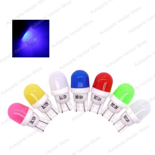 20Pcs Blue T10 5630 2SMD Ceramic LED Bulbs Replacement Clearance Lamps Reading License Plate Lights 12V