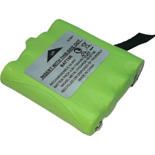 4.8V 700MAH NI-MH Rechargeable 2 Way Radio Battery for Midland BATT6R BATT-6R
