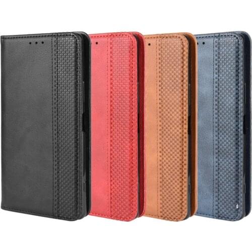 For Sony Xperia 1 II Case Luxury Flip PU Leather Wallet Magnetic Adsorption Case For Sony Xperia 10 II 1ii 10ii Phone Bags