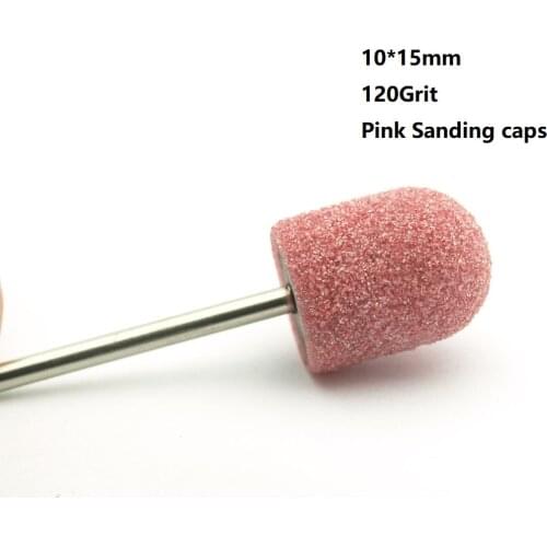 EasyNail 5kinds Sanding Caps Electric Nail Drill Bit Bands UV Gel Polish Remover for Manicure Pedicure Milling Accessories Sets