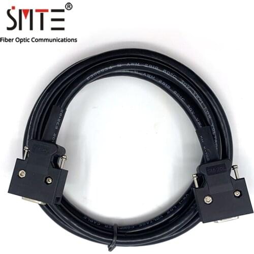 HPCN20 Cable Male To Male 1.5 Meters SCSI Line Pierced/Welded Wire Female Head Iron Shell Type