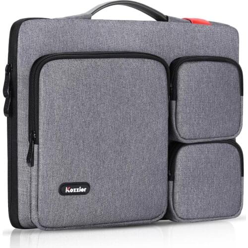 ICozzier 13-13.3 inch Thri-Sidepocket Laptop Sleeve Handbag/Unique Stylish Design Laptop Briefcase for 13 Inch Ultrabook/MacBook