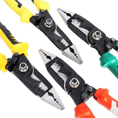 LUCHSHIY Tools Pliers Industrial Grade Multi-tool Electrician Pliers Wire Stripper Wire Cutters Nippers Hand Tools New Arrival