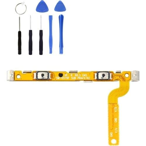 Volume Audio Mute Power ON OFF Button Key Flex Cable Repair Kit Gift FOR Samsung J3 PRO J330