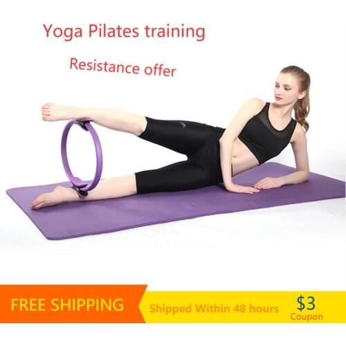 Colorful Yoga Fitness Pilates Ring Equipment Resistance training Home Gym Workout Shaping Fitness Exercise Yoga Pilate Circle