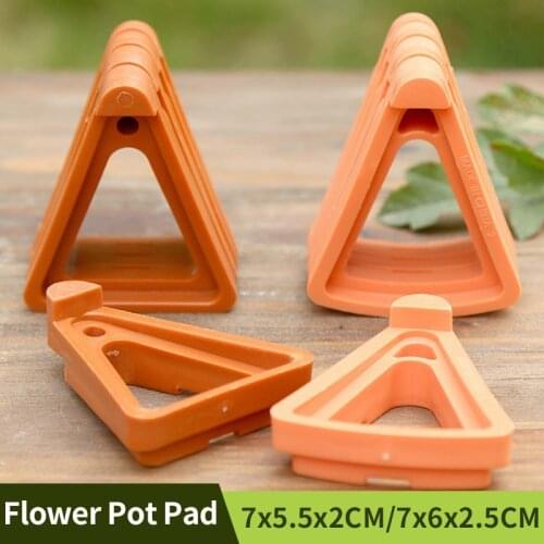 Pack Of 12 Flower Pot Pad Garden Breathable Potted Plant Stand Courtyard Flower Pot Rack For Indoor And Outdoor Plant Pots