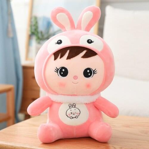 30-70 cm new cartoon cute sitting rabbit doll plush doll catching machine doll children soothing sleep with birthday gift