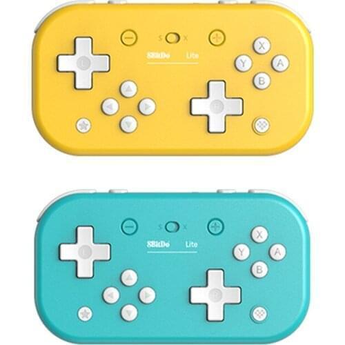 NEW FOR 8BitDo Lite Bluetooth Gamepad for Nintendo Switch Lite Nintendo Switch Windows Yellow Turquoise Edition