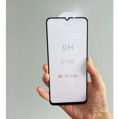 New 3D Curved For Xiaomi Mi 10 Lite 5G Mi10 Youth 5G 6.57" Full Glue Cover Toughened Tempered Glass Film Screen Protector