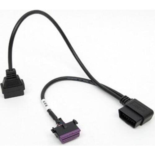 OBDII 16 pin OBD2 OBD 2 Splitter Extension Cable one Male to Two Female Y Cable OBD2 splitter OBD2 extension for ELM327 Icar2