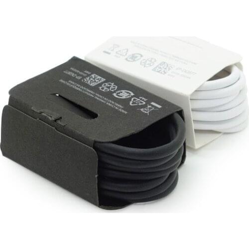 Wholesale 300pcs/lot Fast Charger type-c to type-c Charging cable PD cable for Samsung Note10 mobile cell phone paper package