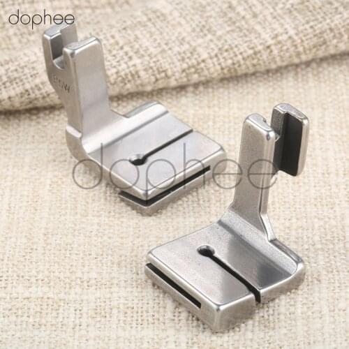 Dophee 1pc P5W Industrial Flatcar Sewing Machine Wrinkled foot folding steel presser feet pressure pleated cloth