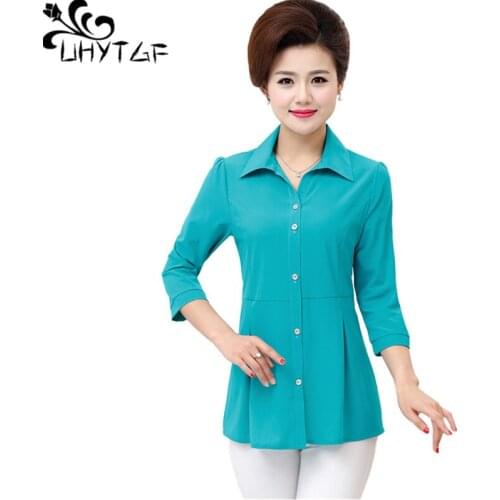 Красные блузки UHYTGF China At AliExpress