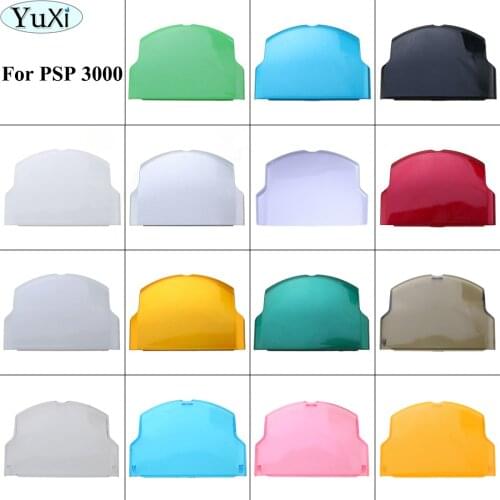 YuXi Battery Back Cover Case for Sony for PSP 3000 Gamepad Replacement Protective Cover Protection Parts for PSP 3000 Portable