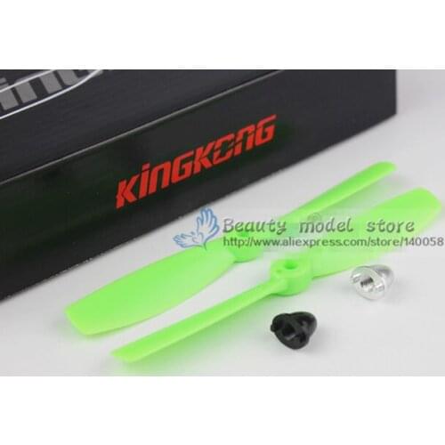 10 pairs 5045 Red/Black/Green/Gray Plastic Propellers (with Self-locking Head) for KING KONG