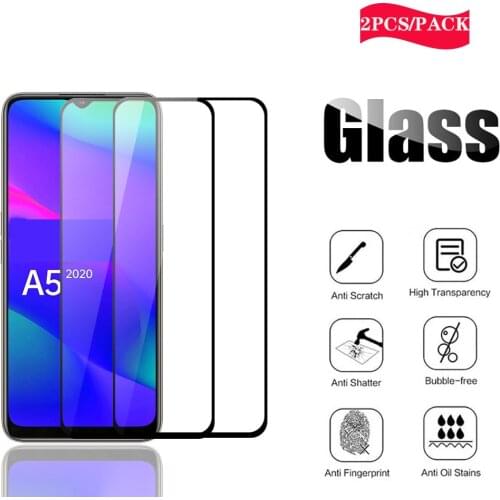 2pcs Tempered glass for OPPO a9 a5 a52 a72 a92 a31 a 9 5 31 52 72 9a 5a 52a 72a 92a 31a HD anti-fall screen protection glass