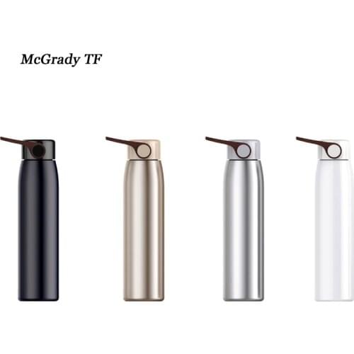 4 Colors 304Stainless Steel Hand Carries Thermos Men AND Wowen Straight CUP Childrens Portable Tea Cups Water Bottle