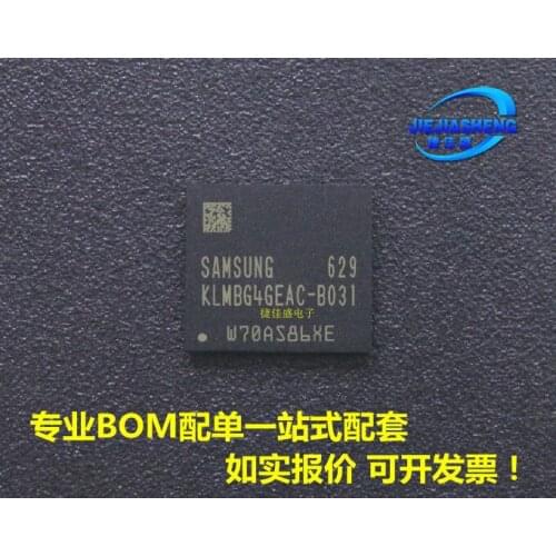 5pieces KLMBG4GEAC-B031 :FBGA-153