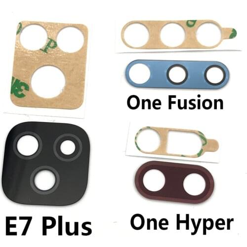 50pcs, Back Camera Glass Lens For Motorola Moto One Hyper Fusion E7 G9 /G9 Play Plus E2020 Camera Glass With Glue Adhesive
