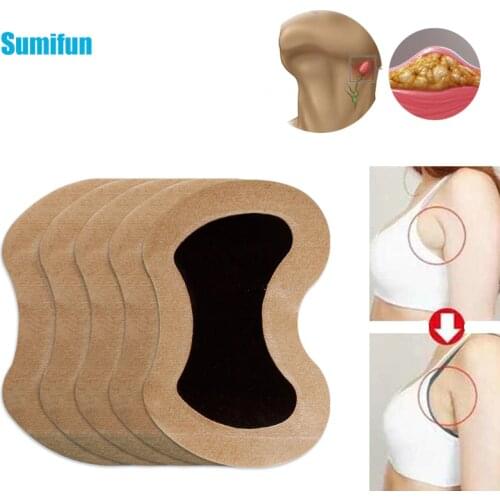 8pcs Patches Underarm Neck Lymphatic Detox Patch Painless Herbal Anti-Swelling Treatment Plaster Breast Lymph Nodes Patch