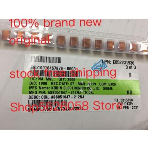ASS051047-212NJ 100% new original freeshipping 50PCS/LOT