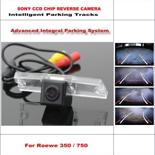 Car Rear Camera For Roewe 350/750 2006-2014 Intelligent Parking Tracks Back Reverse Dynamic Guidance Tragectory CAM