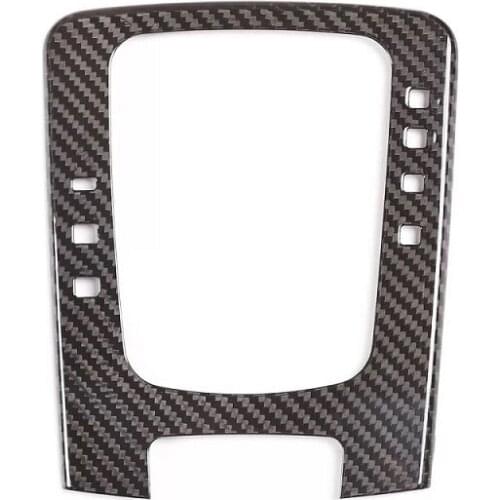 Dry Carbon Fiber Interior Gear Shift Frame Cover Fit For Porsche 911 718 2016-2019 Car Interior Accessories